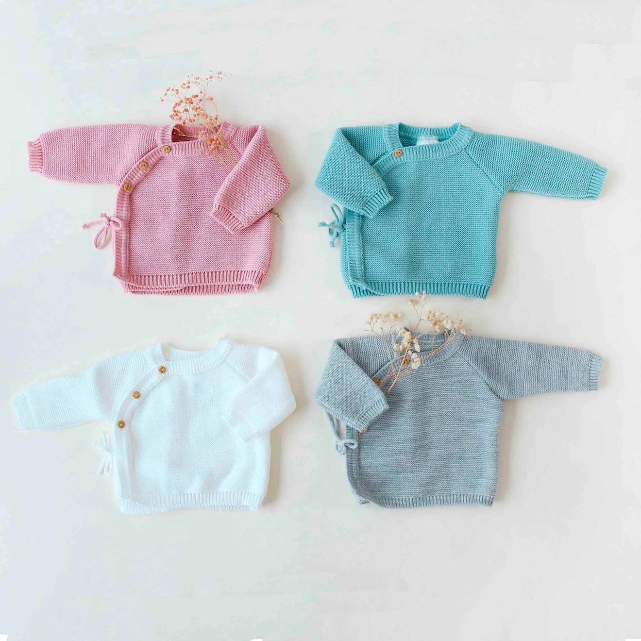 Brassière Bébé En Maille Blanc (Trois Kilos Sept) - Image 2