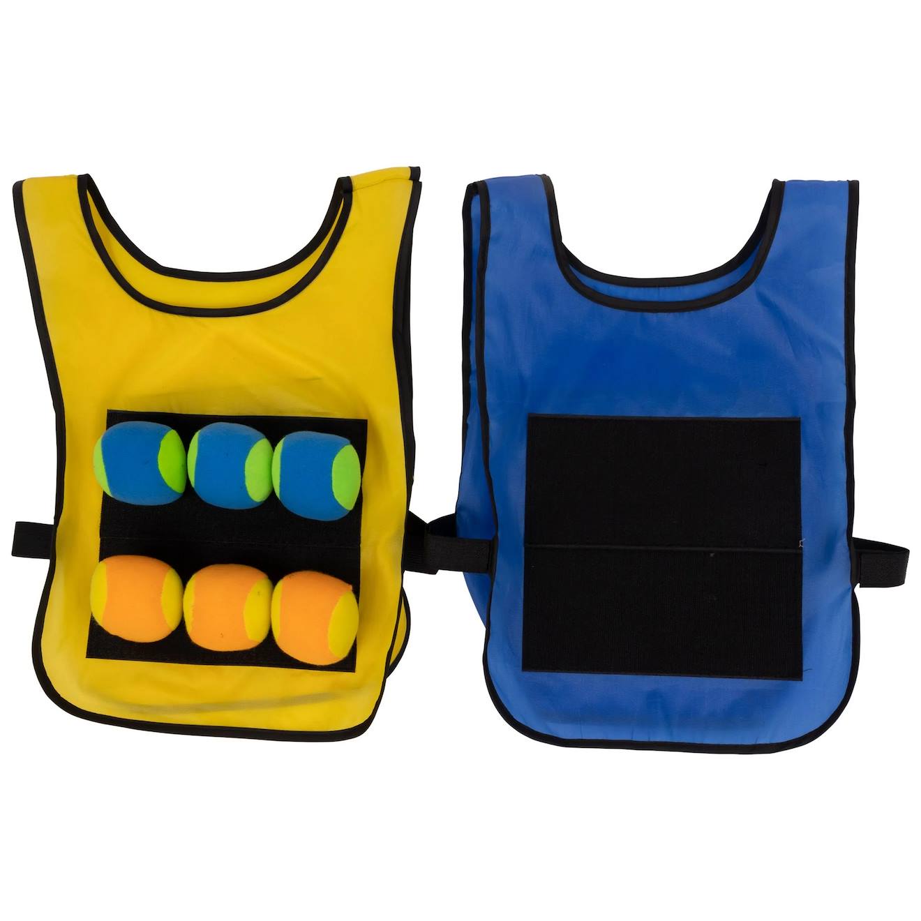 Ballon De Dodgeball Polyester Quickdodge Jaune / Bleu