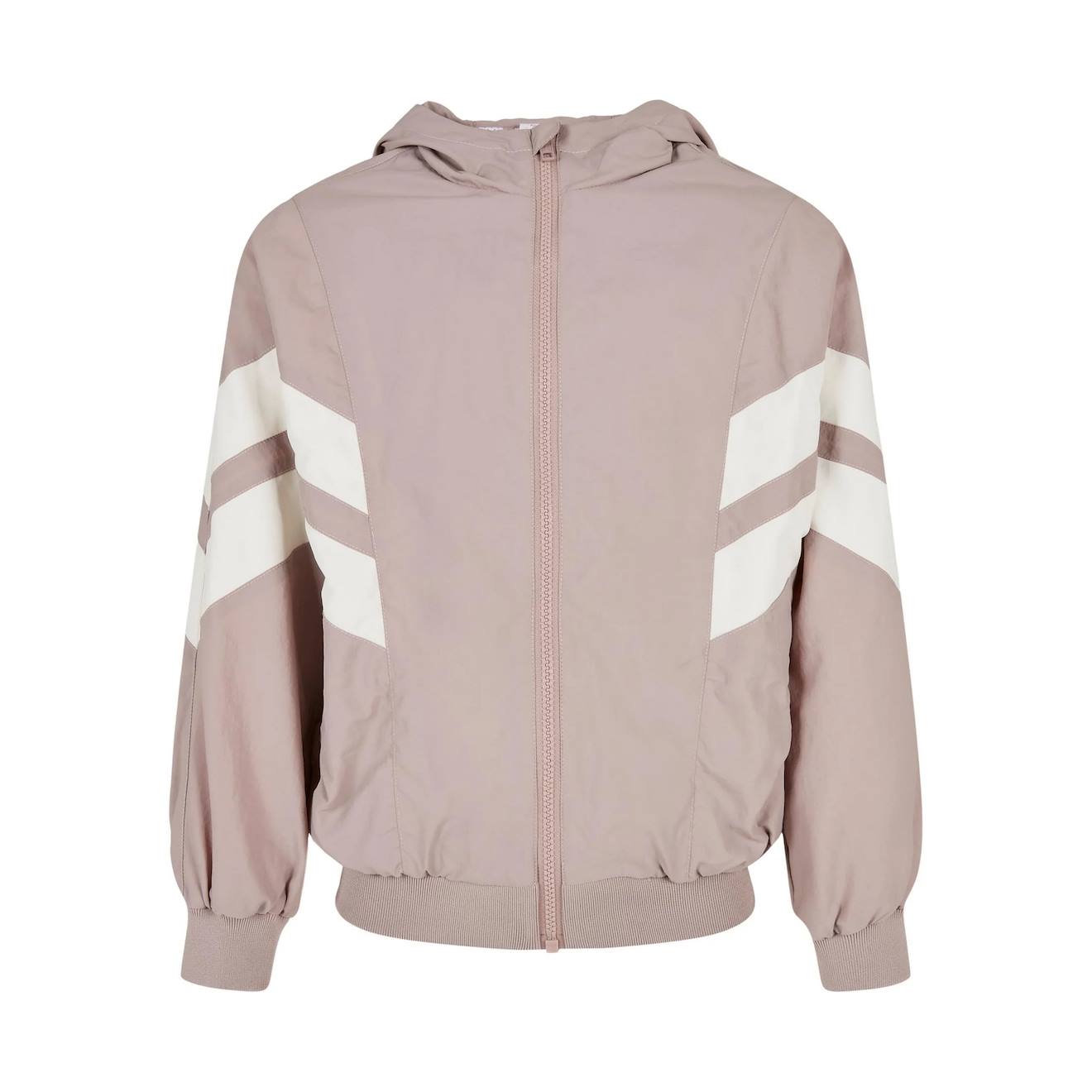 Veste Synthétique Rose Pâle / Sable Blanc