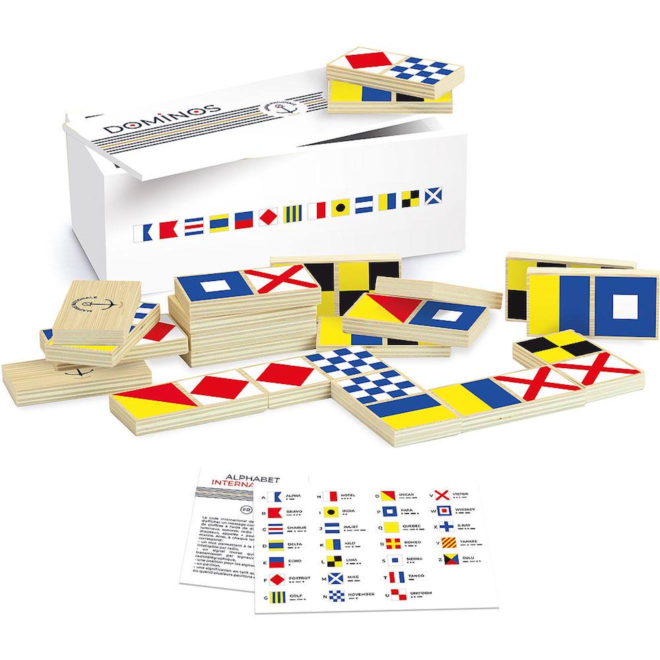 Dominos Marine Nationale Blanc