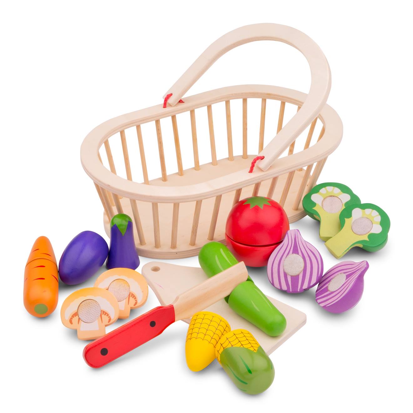 Panier De Légumes Beige (New Classic Toys) - Image 2