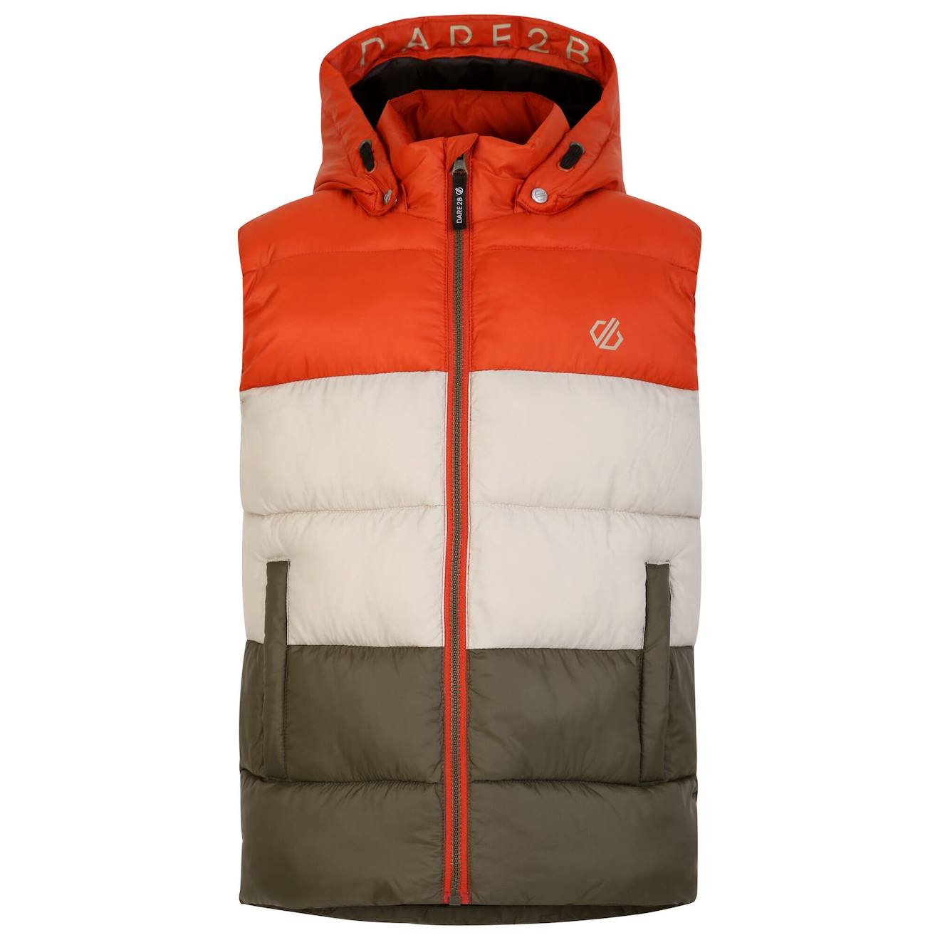 Veste Sans Manches Polyester Recyclé Jolly Thé Rooibos / Vert Lichen