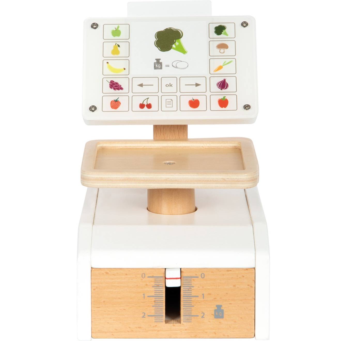 Balance En Bois Fresh Blanc (Small Foot) - Image 1