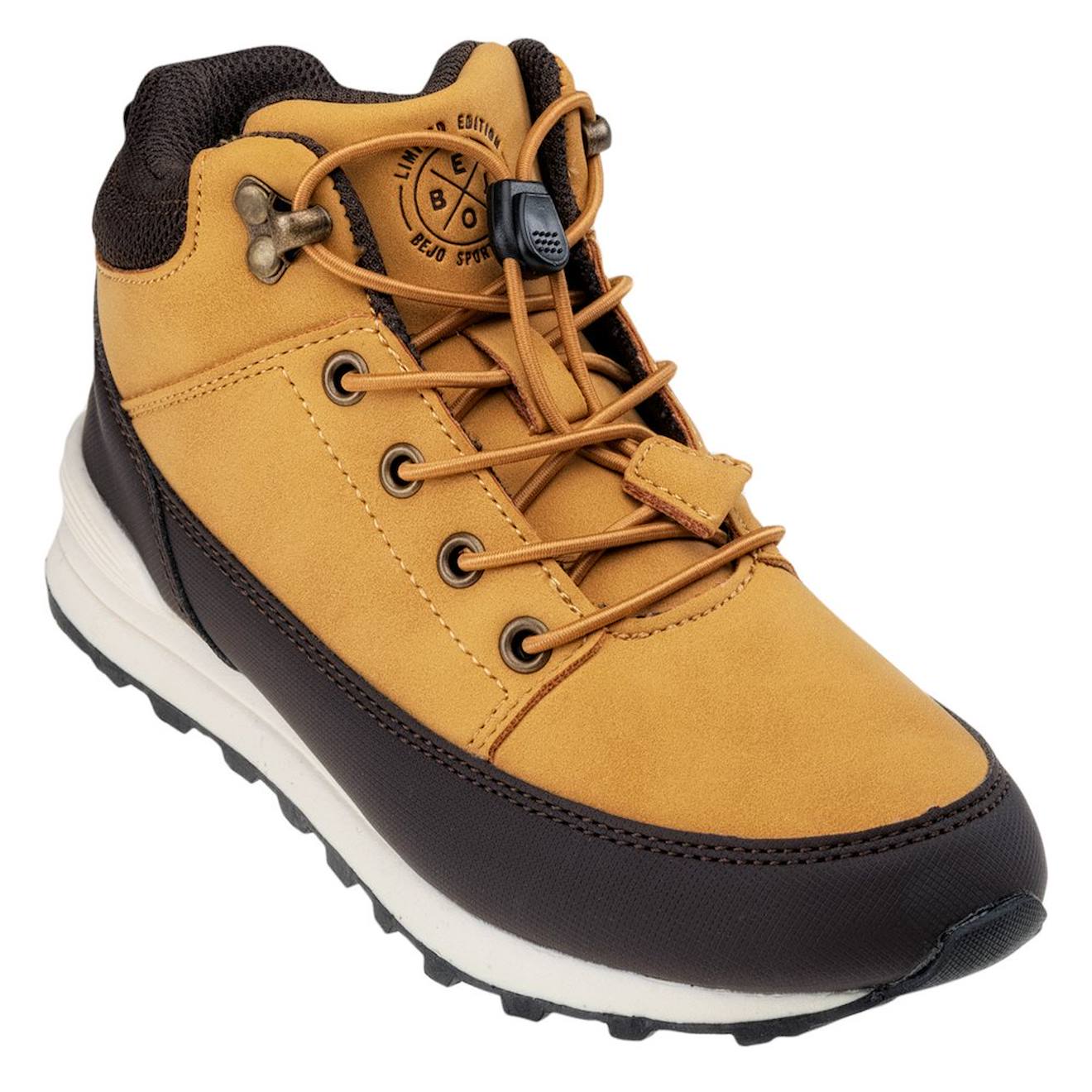 Chaussures De Marche Synthétique Badin Brun-beige / Noir