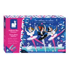 Jouet-Set créatif paillettes fluo danseuses