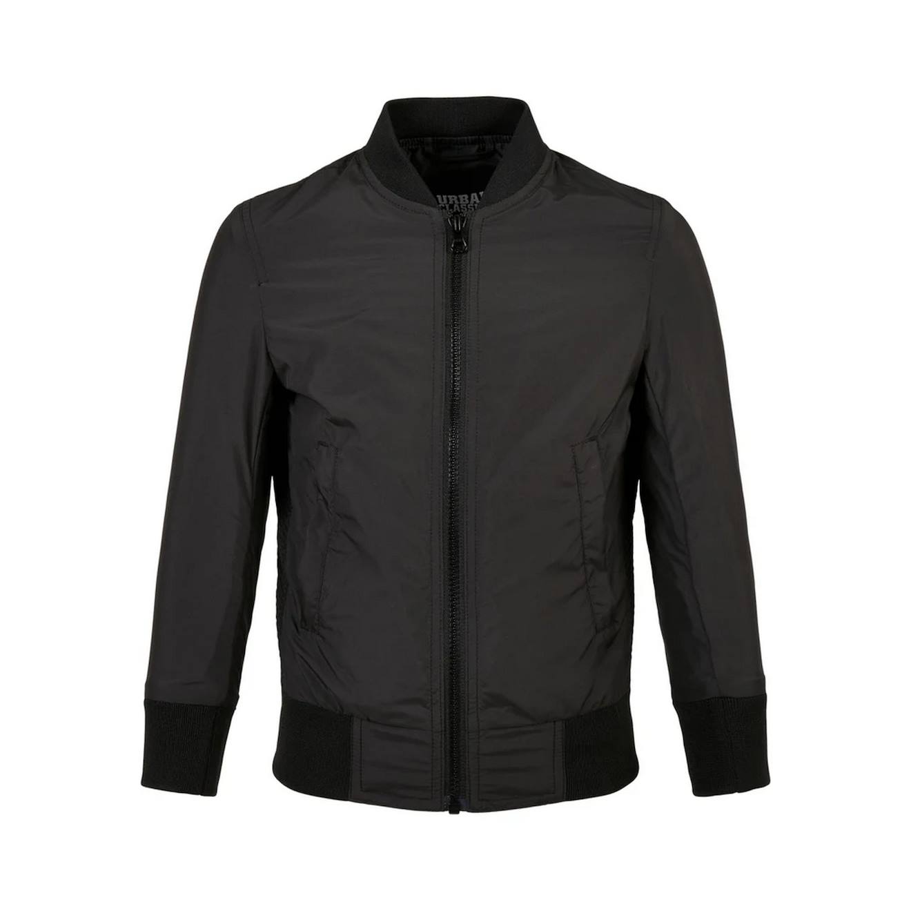 Blouson D'aviateur Polyester Noir
