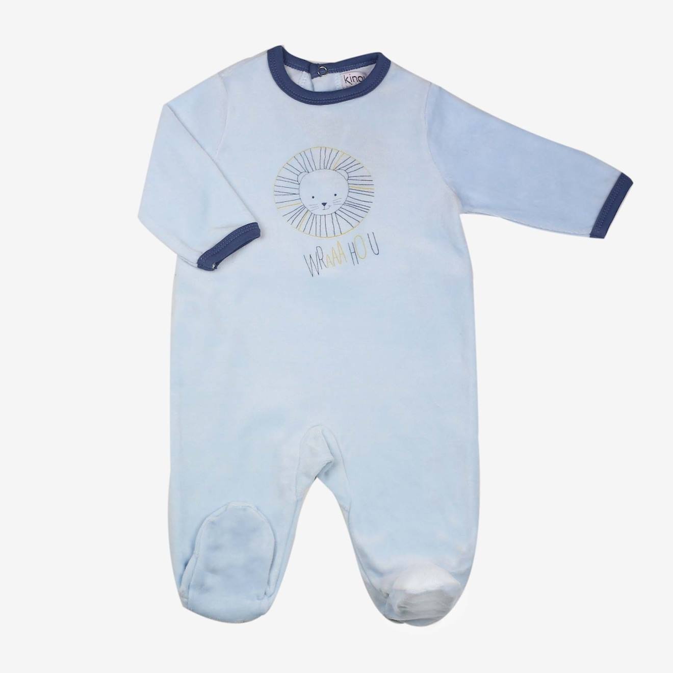 Dors-bien Motif Lion Bleu