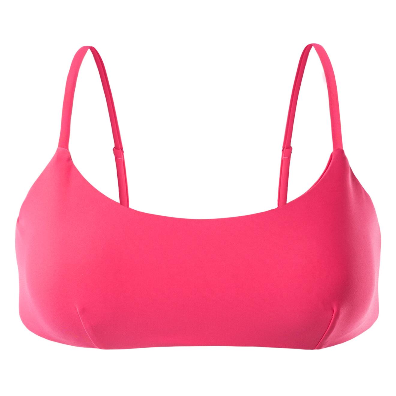 Haut De Maillot De Bain Synthétique Norte Fuchsia Pastel