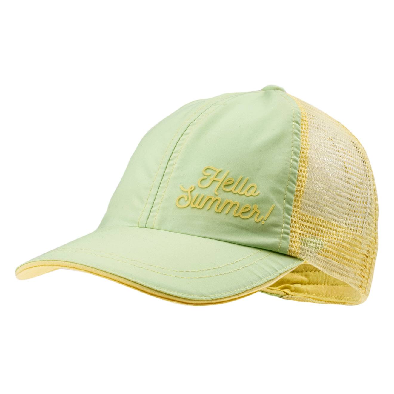 Casquette De Baseball Polyester Joel Vert / Jaune Poire