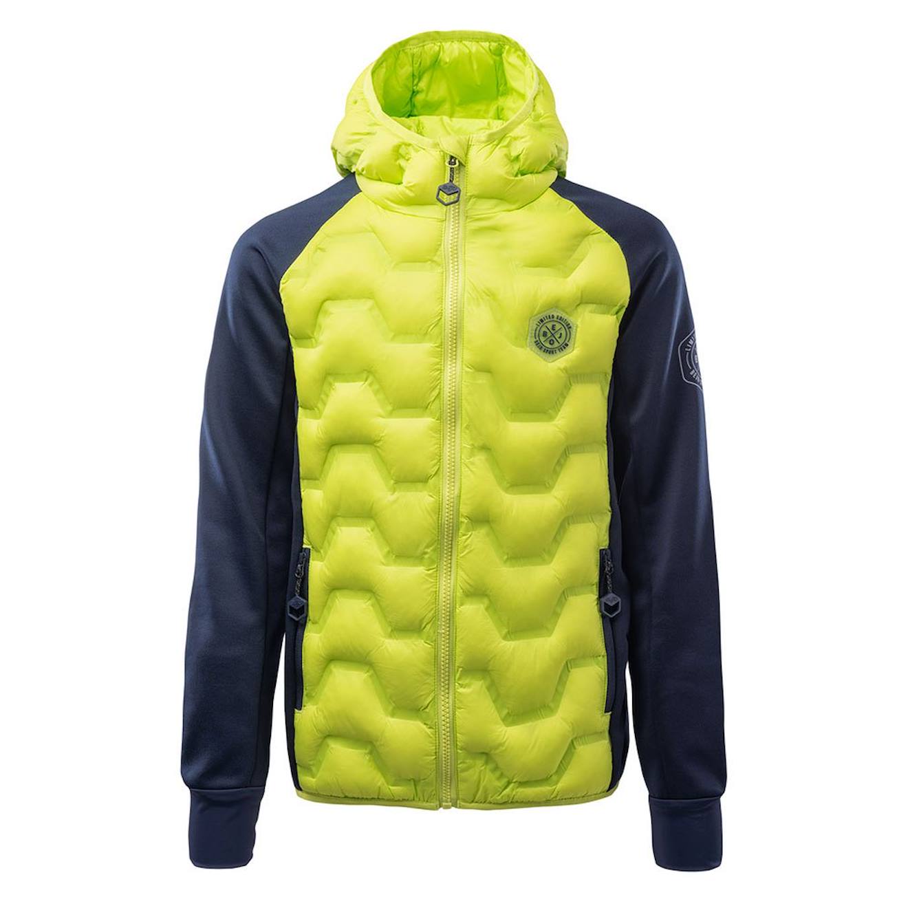 Veste Matelassée Synthétique Stuart Vert Citron / Saphir Foncé