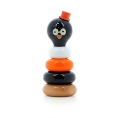 Jouet-Premier âge-Empilable rené le pingouin