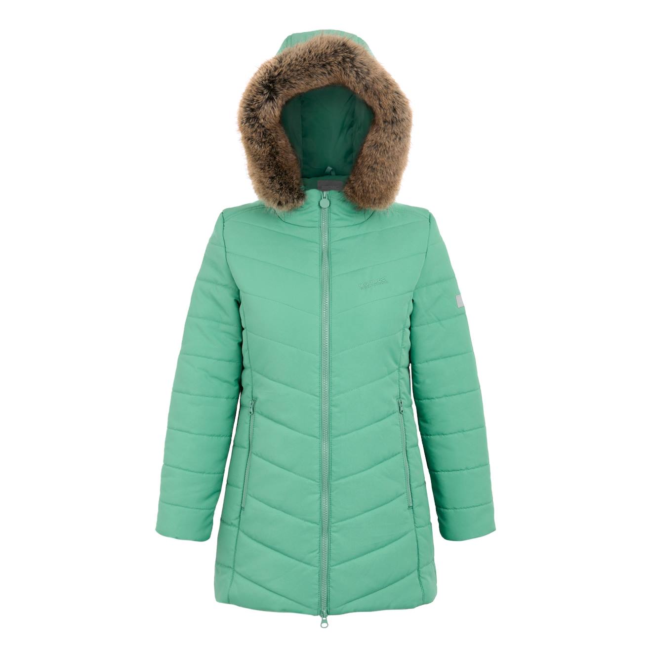 Veste Isolée Polyester Fabrizia Vieux Vert