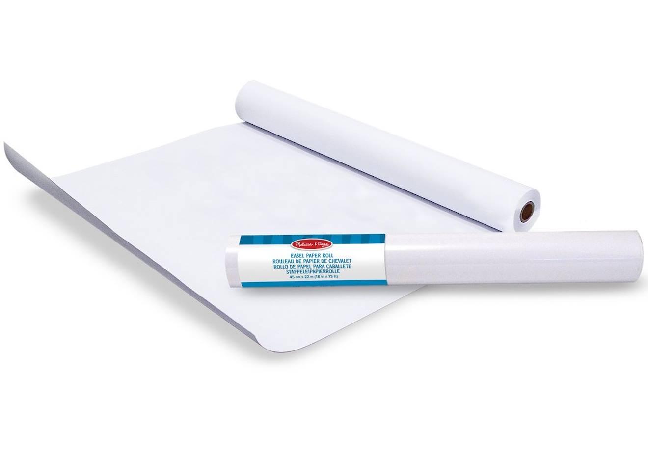 Rouleau De Papier Pour Chevalet Blanc