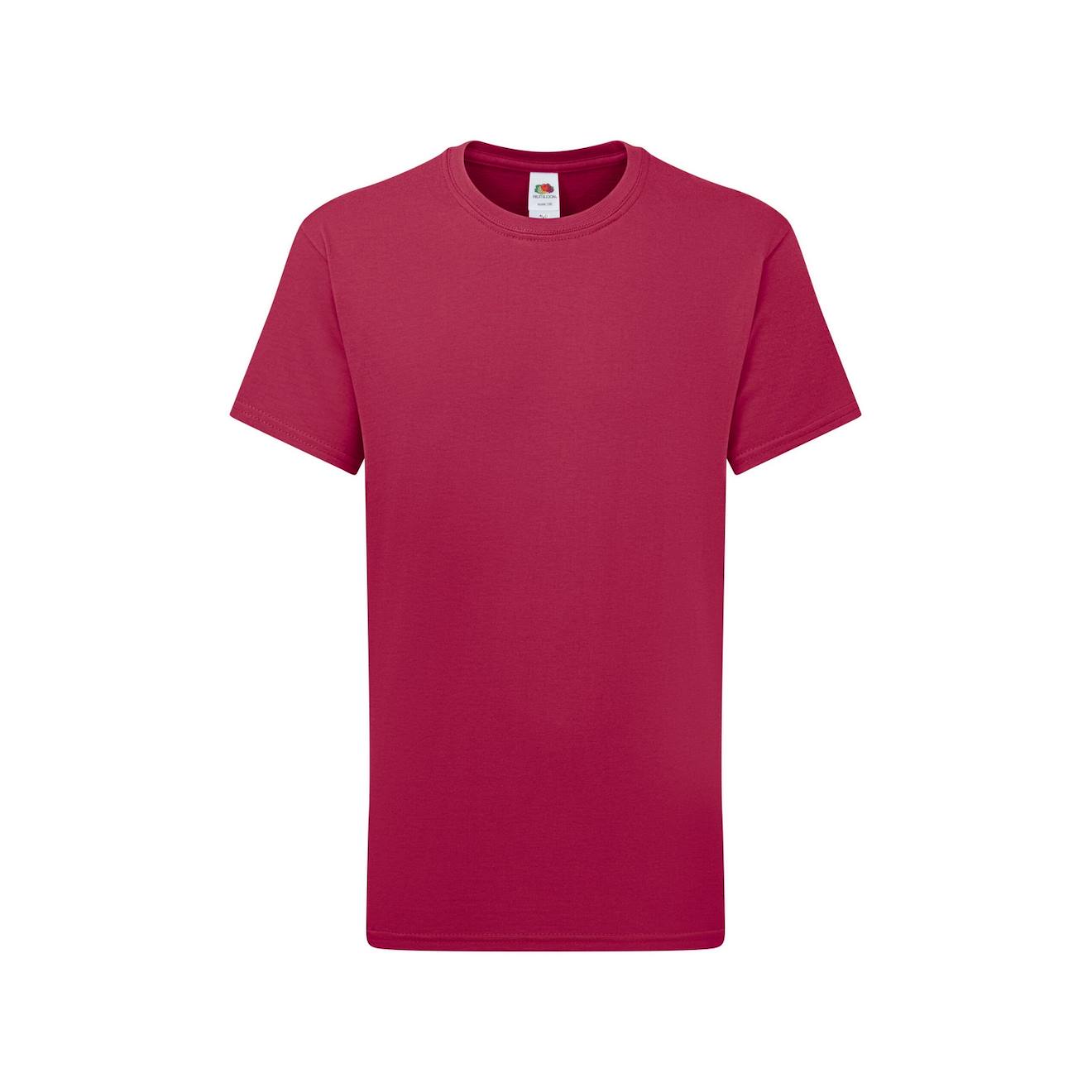 T-shirt En Coton Peigné De Qualité Supérieure Canneberge