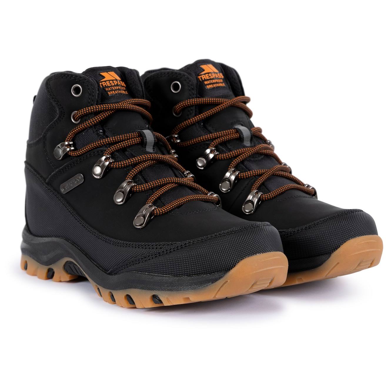 Bottines De Marche Polyuréthane Corin Noir