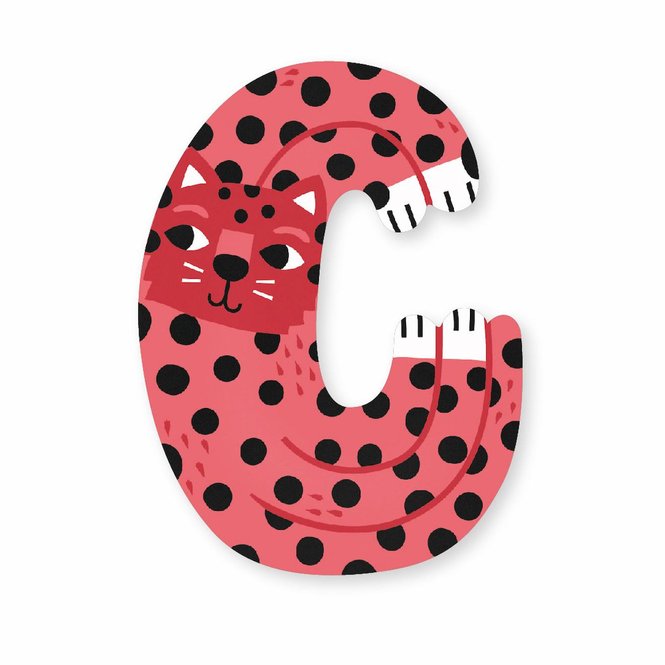 Vilac - Lettre C Michelle Carlslund Rose