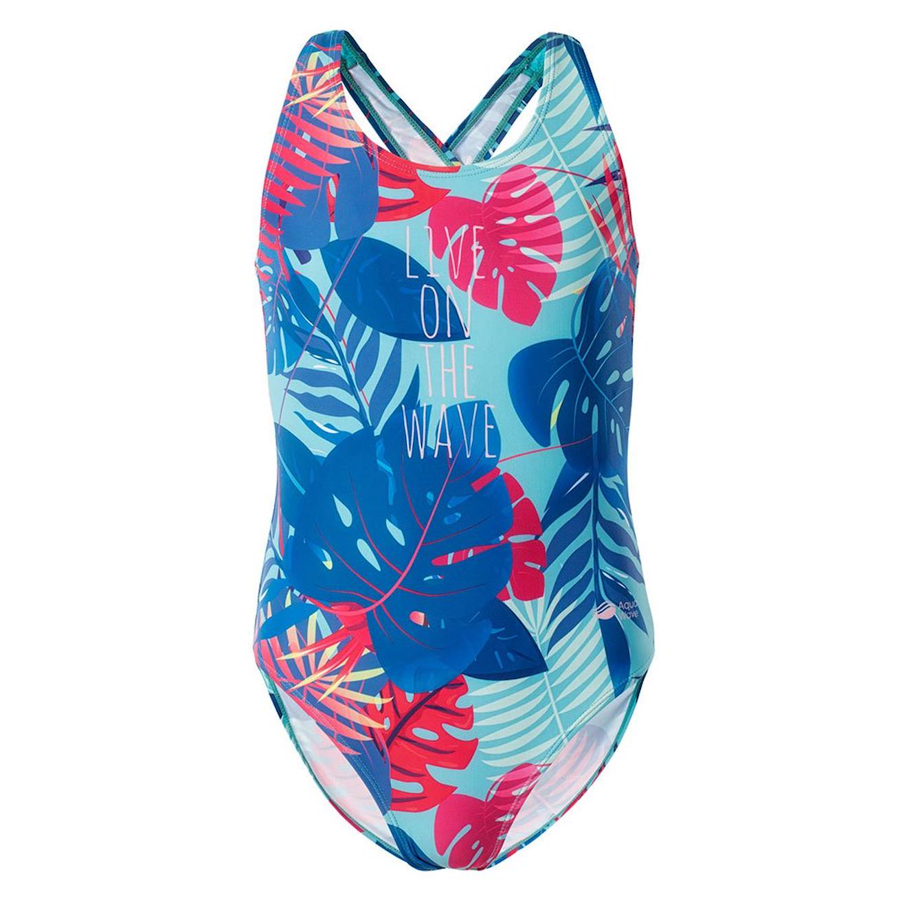 Maillot De Bain 1 Pièce Synthétique Salava Bleu / Bleu Curaçao