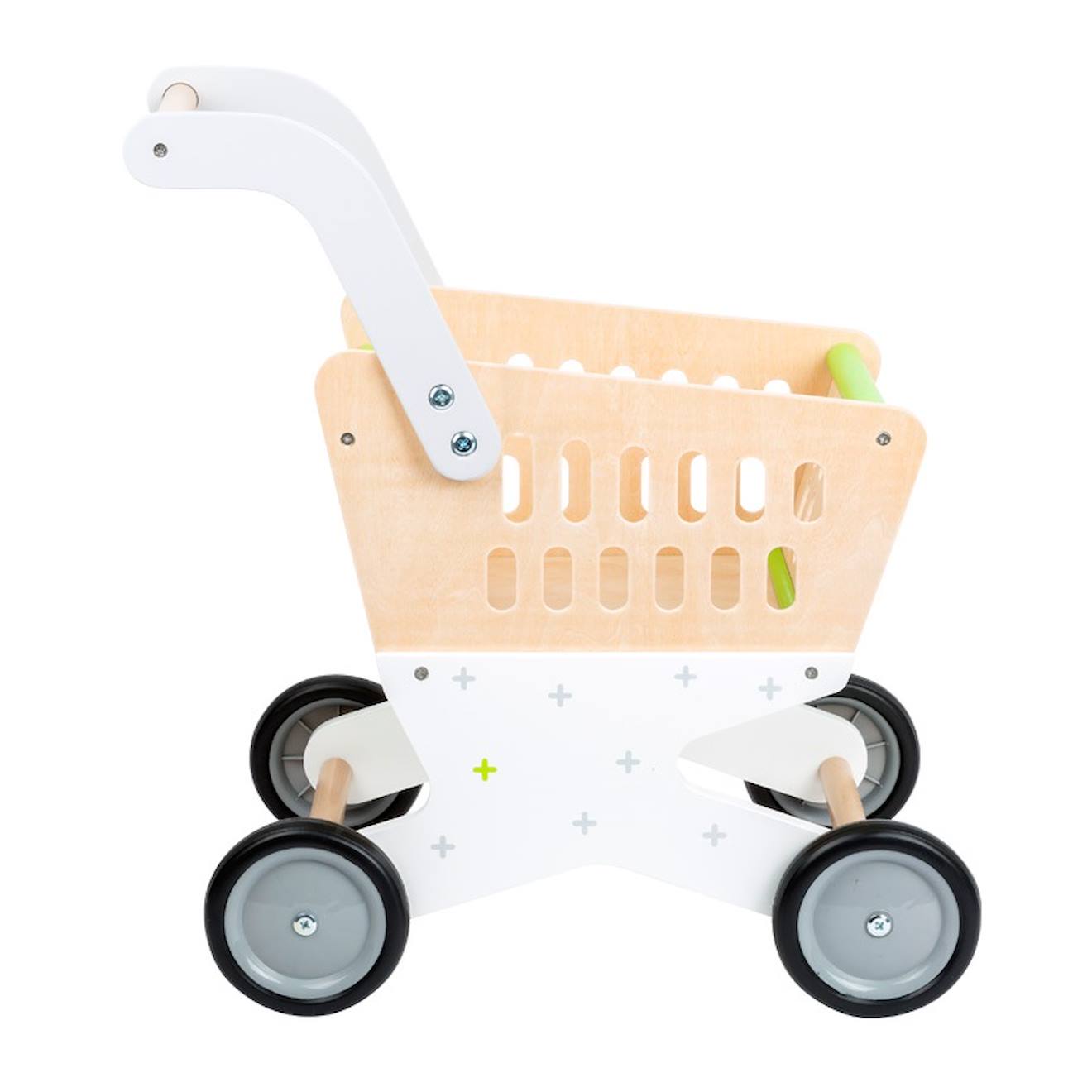 Caddie En Bois Tendance Beige (Small Foot) - Image 2