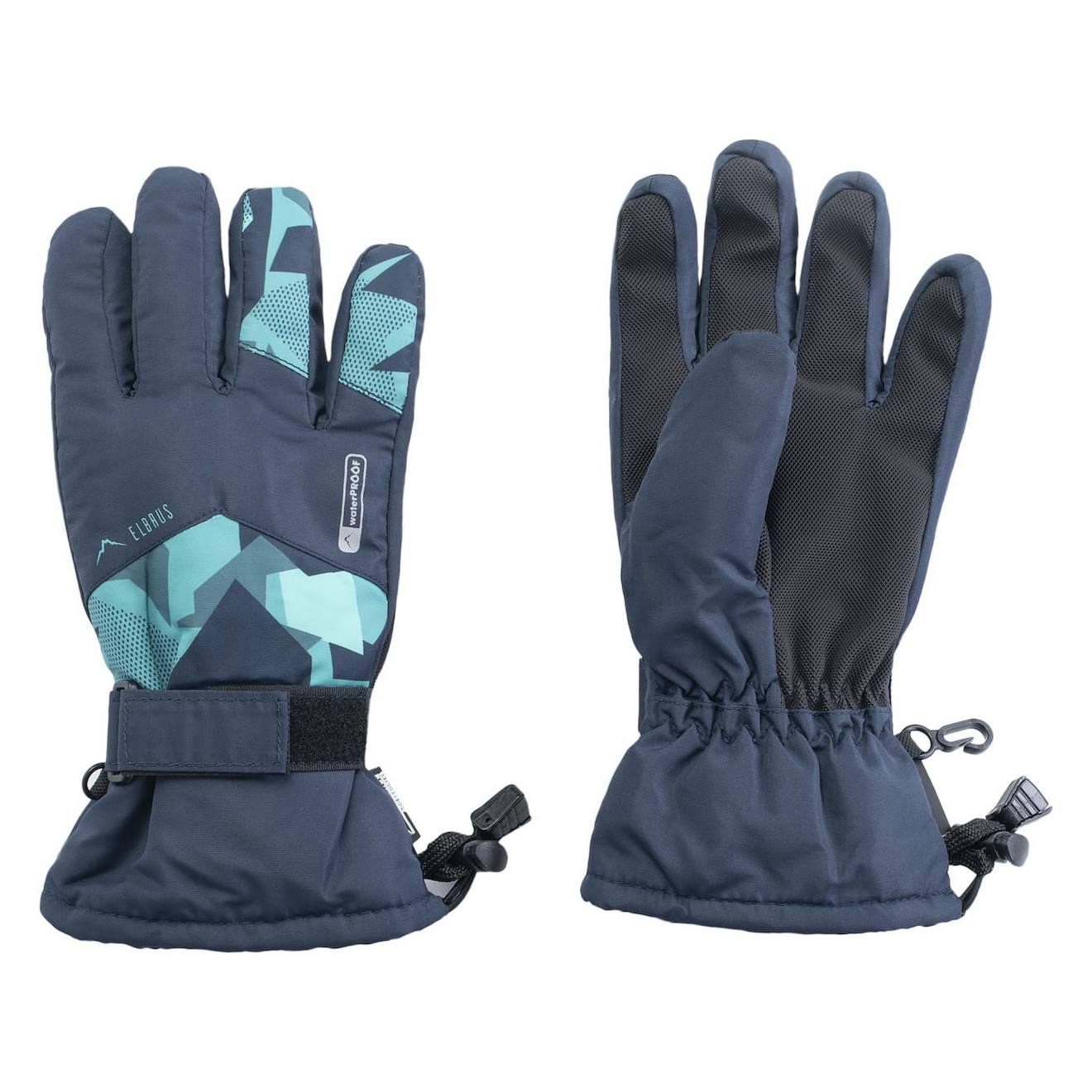 Gants De Ski Synthétique Akemi Bleu Marine / Bleu