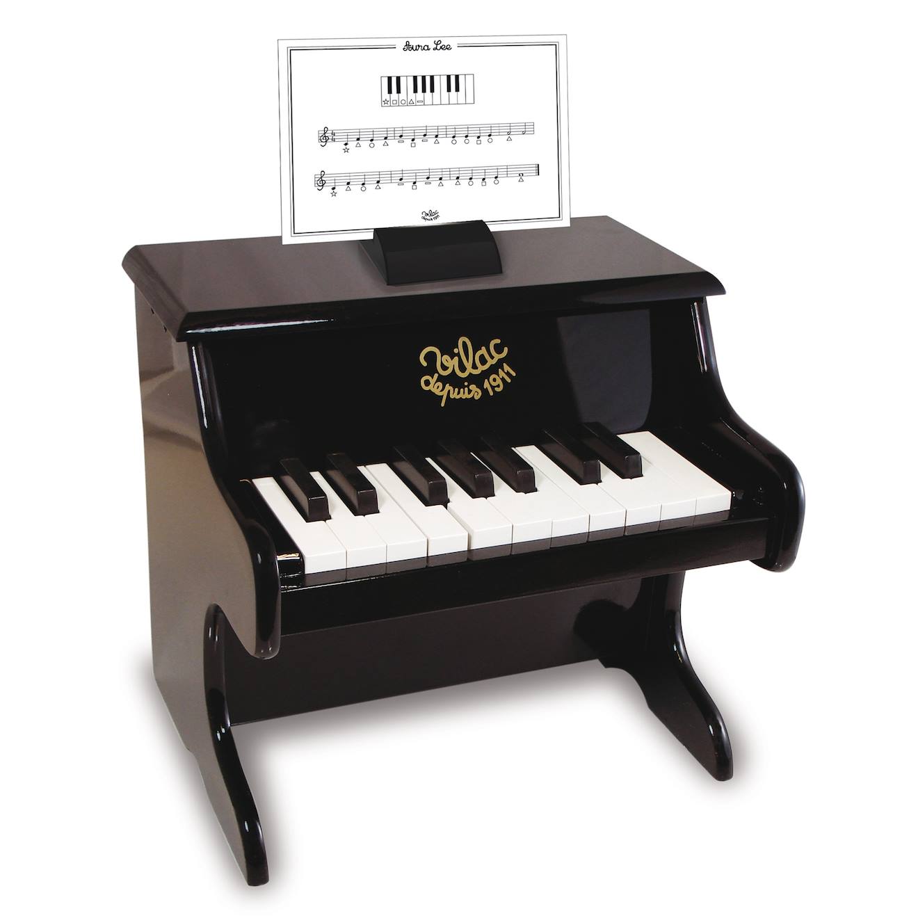 Vilac - Piano Vilac Laqué Noir Noir