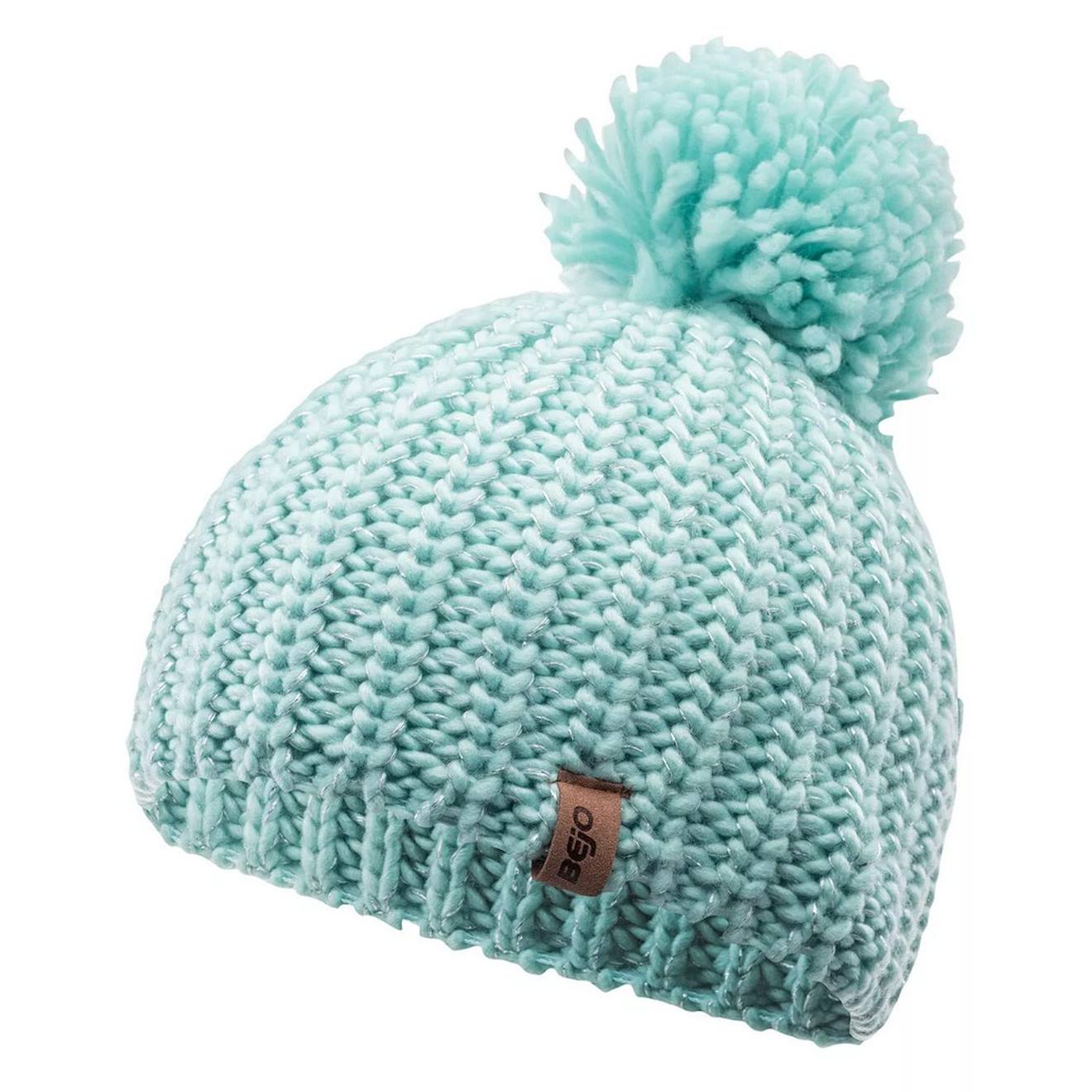 Bonnet Acrylique Roza Turquoise / Argenté