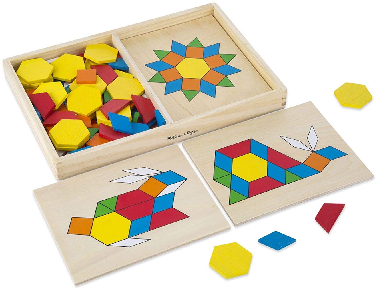 Blocs Et Planches De Motifs D'apprentissages Beige