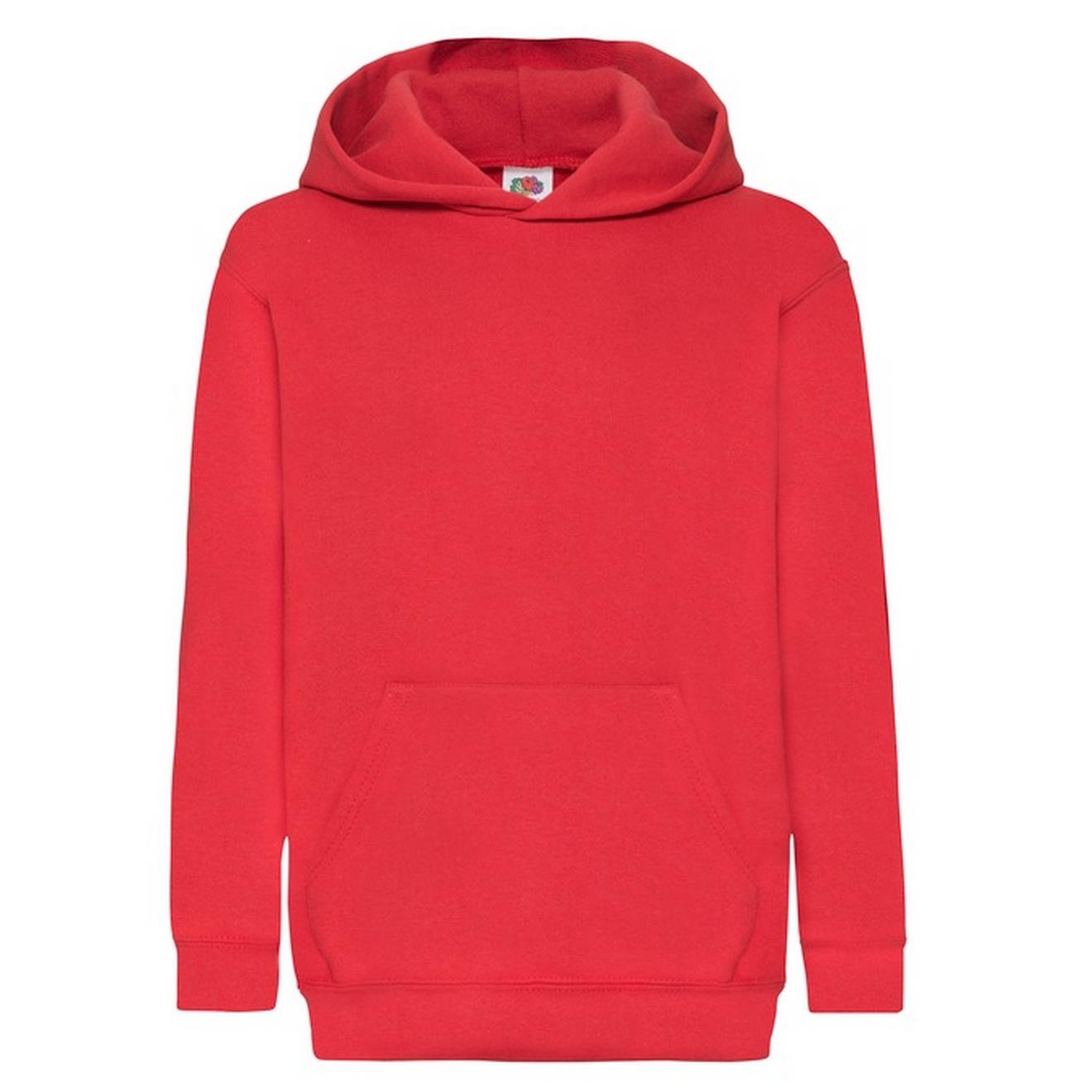Sweat À Capuche Coton Classic Rouge