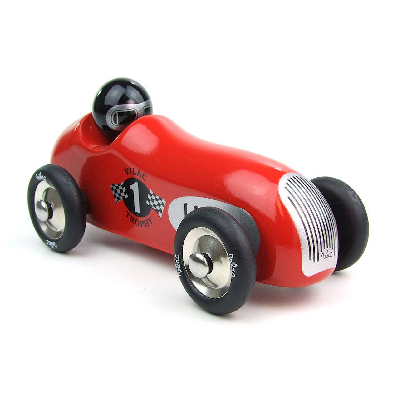Vilac - Voiture Oldsport Rouge Trophy 20cm Rouge