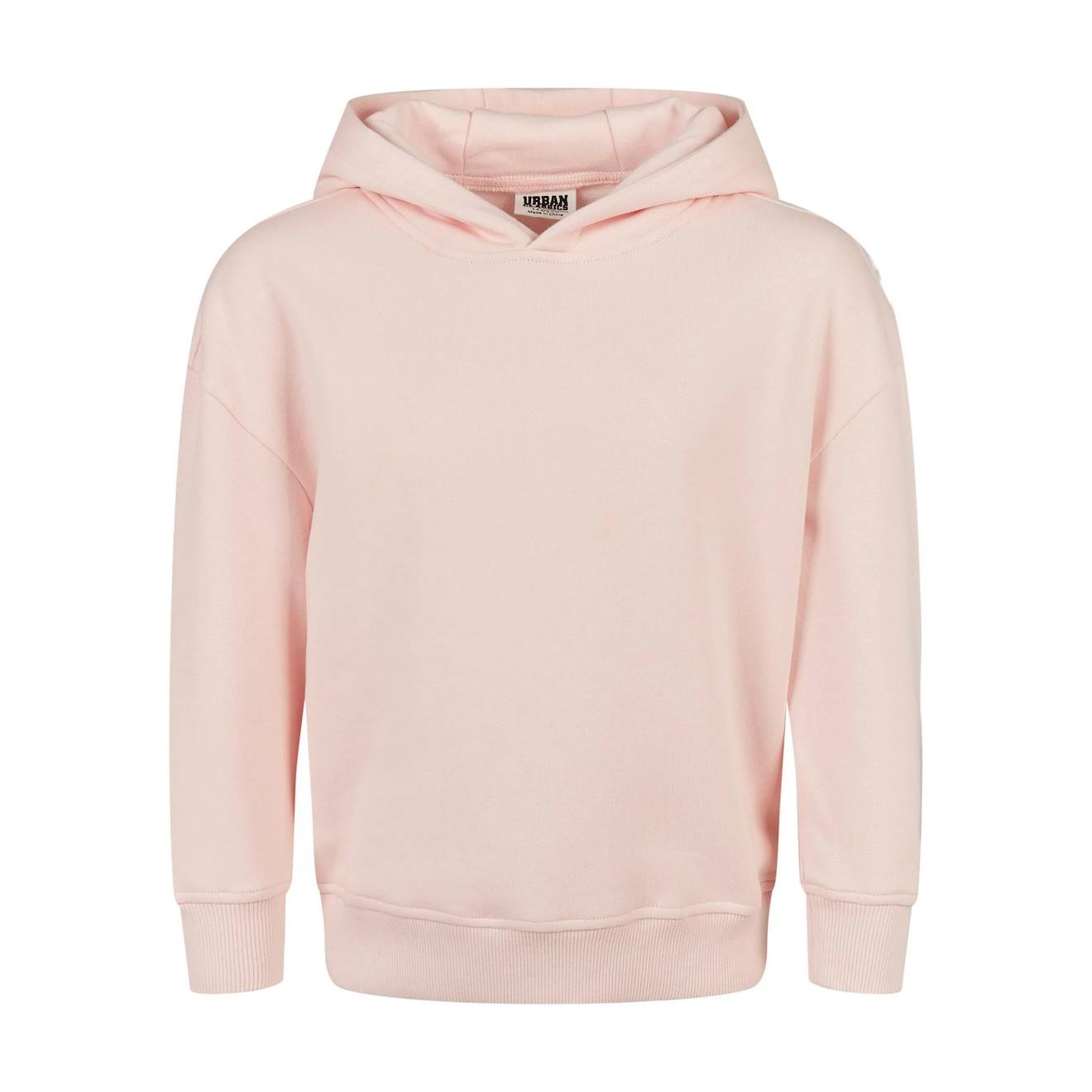 Sweat À Capuche Synthétique Rose