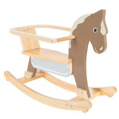 Jouet-Premier âge-Cheval à bascule avec siège