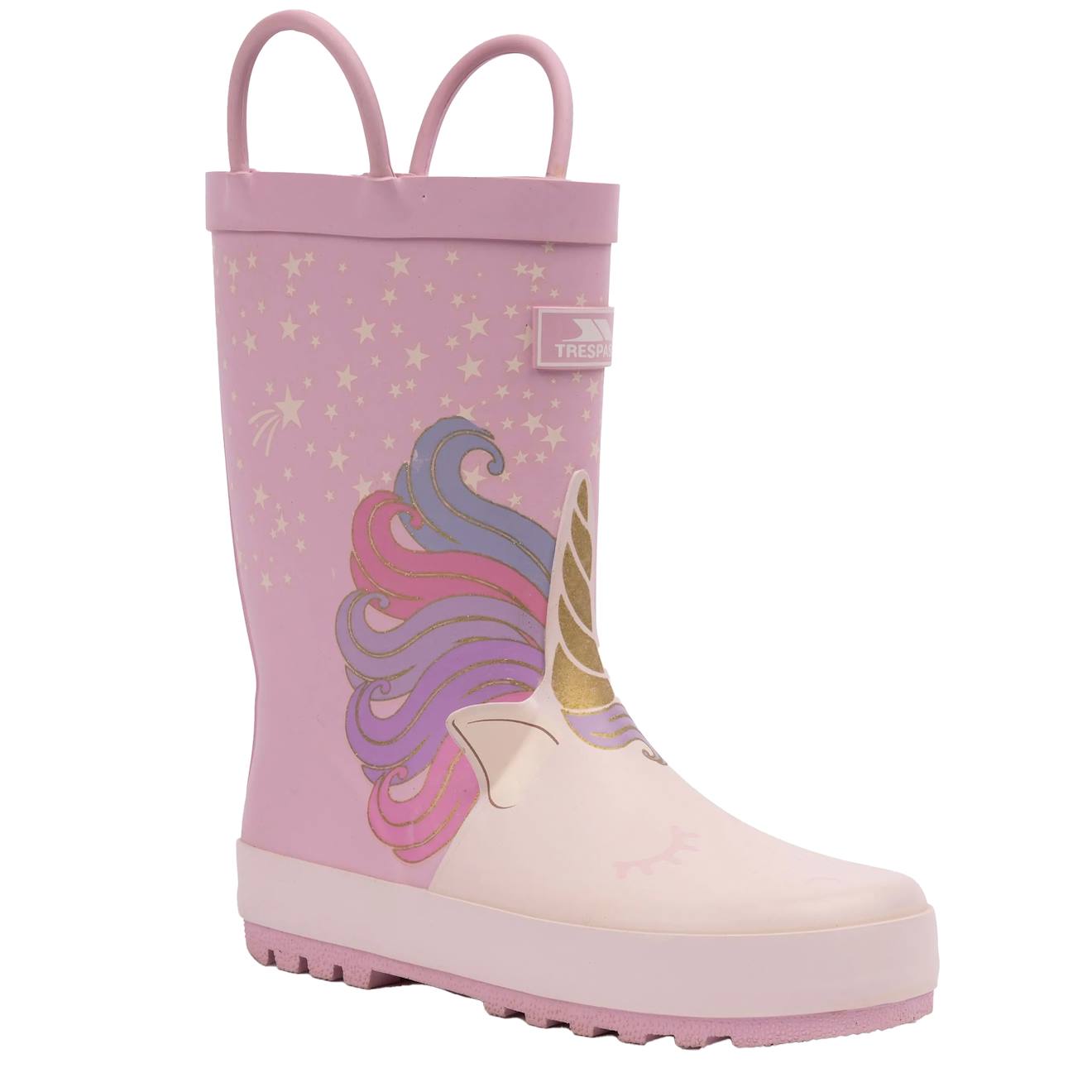 Bottes De Pluie Synthétique Character Violet / Beige