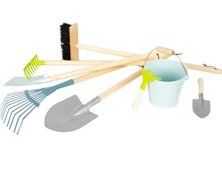 Small Foot - Grand Set D'outils De Jardin Beige