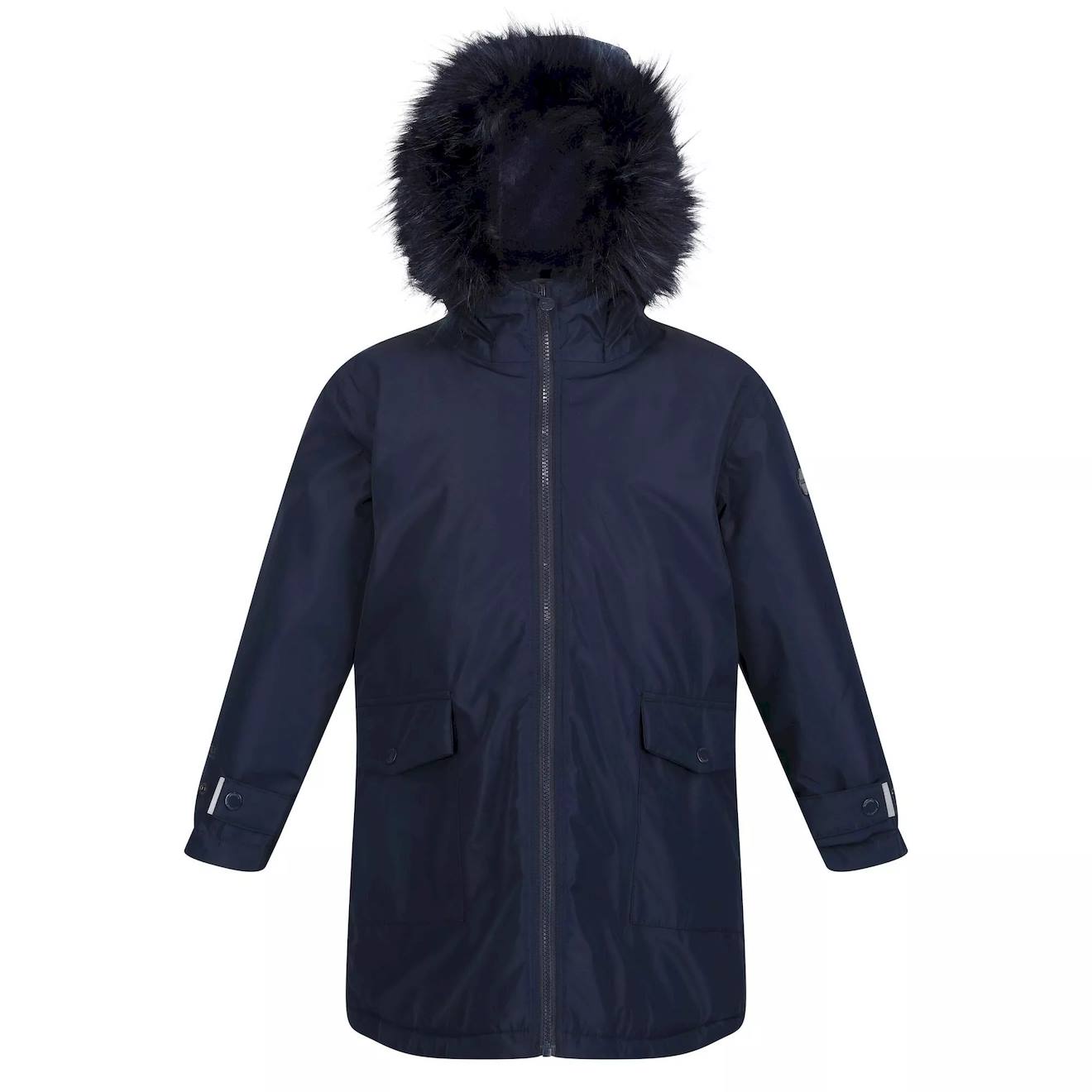 Parka Polyester Adelyn Bleu Marine
