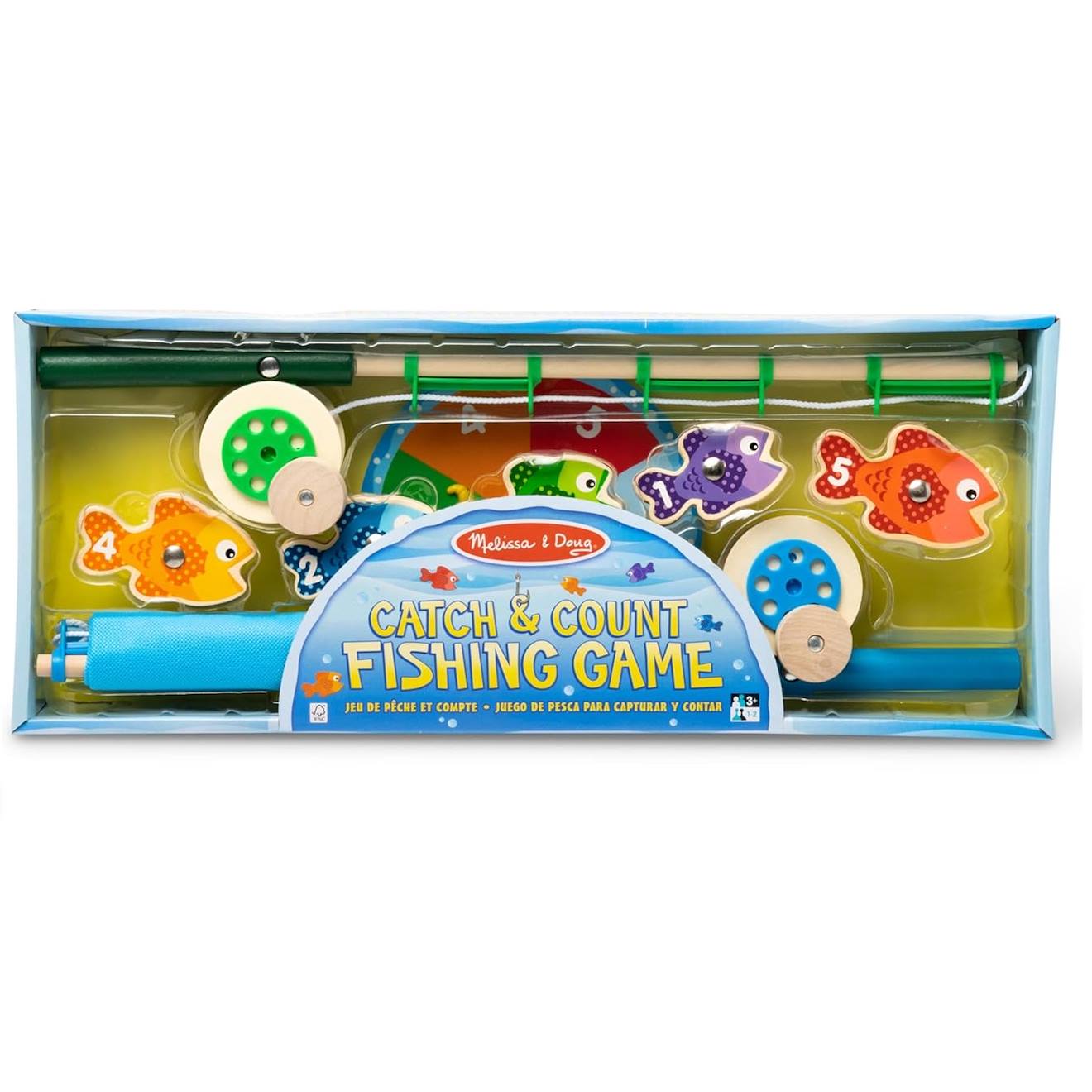 Jeu De Pêche Et Compte Bleu