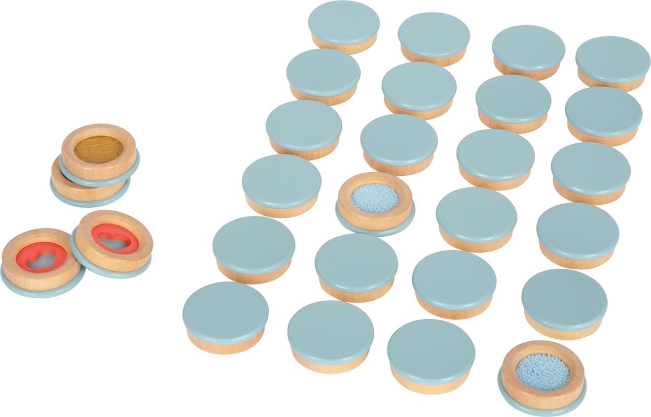 Jeu De Mémo Tactile Sensory Beige (Small Foot) - Image 2
