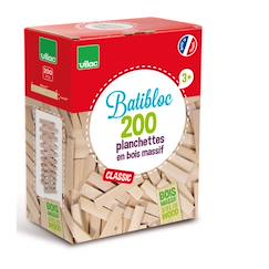 Jouet-Jeux d'imagination-Jeux de construction-Batibloc classic 200 planchettes