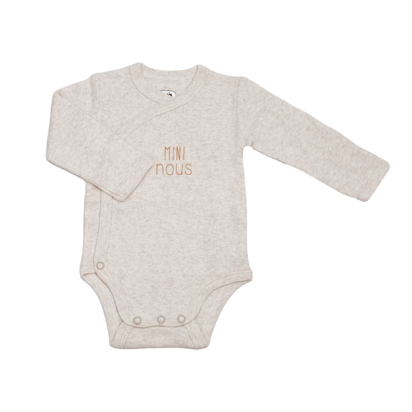 Body Bébé Manche Longues Ecru