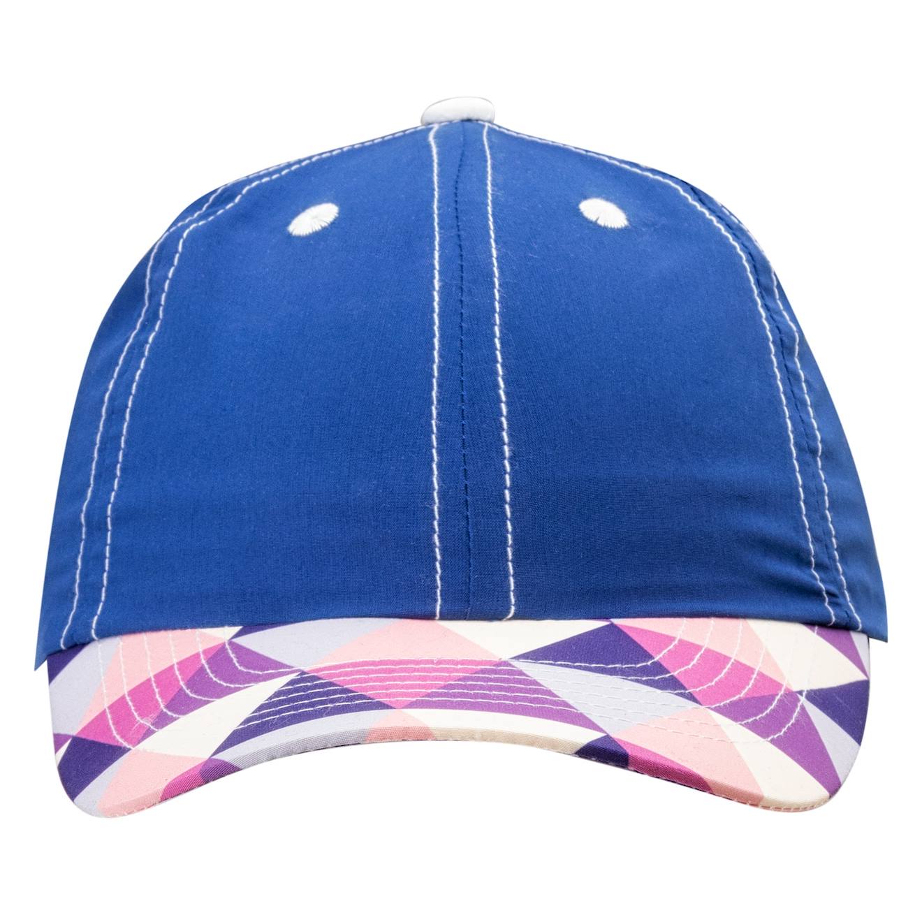 Casquette De Baseball Polyester Kalle Bleu Marine / Violet Clair
