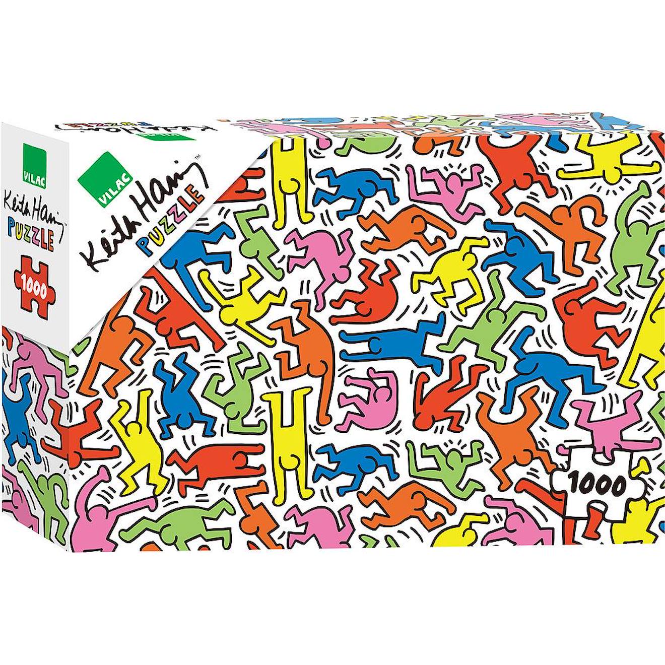 Puzzle Keith Haring 1000 Pièces Blanc