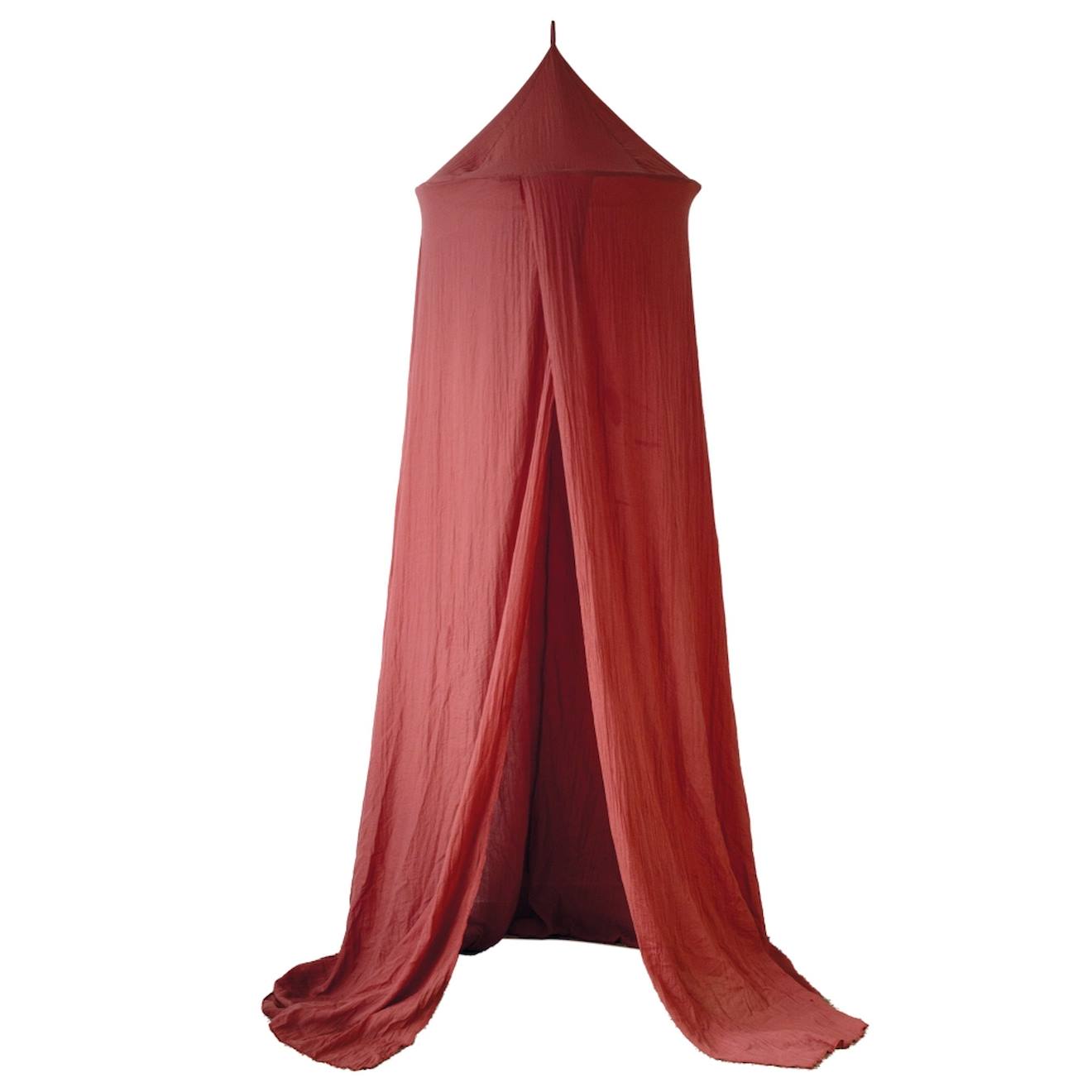 Ciel De Lit Pour Bébé Terracotta