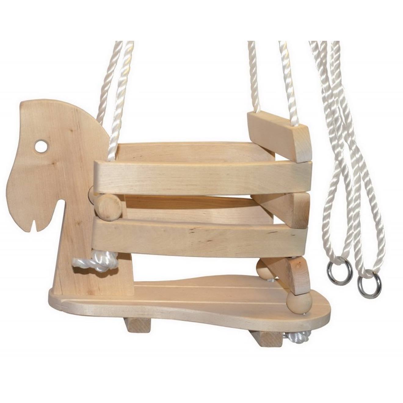 Balançoire Tête De Cheval Beige (Small Foot) - Image 1