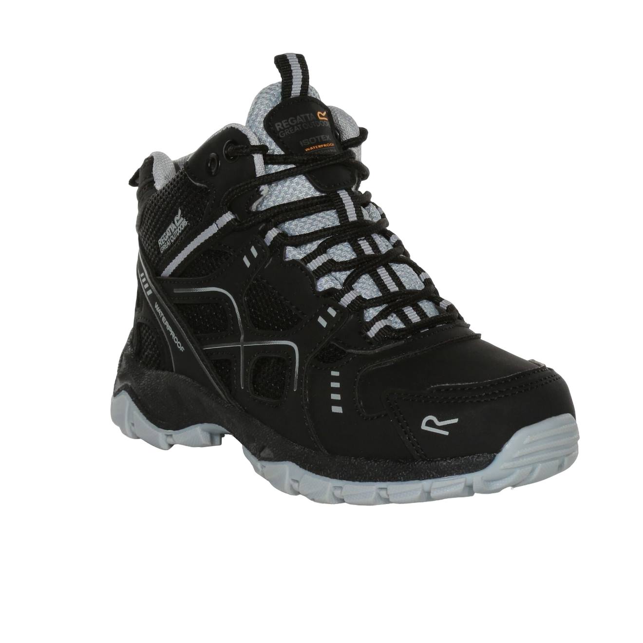 Bottines De Marche Polyuréthane Vendeavour Noir / Gris Clair