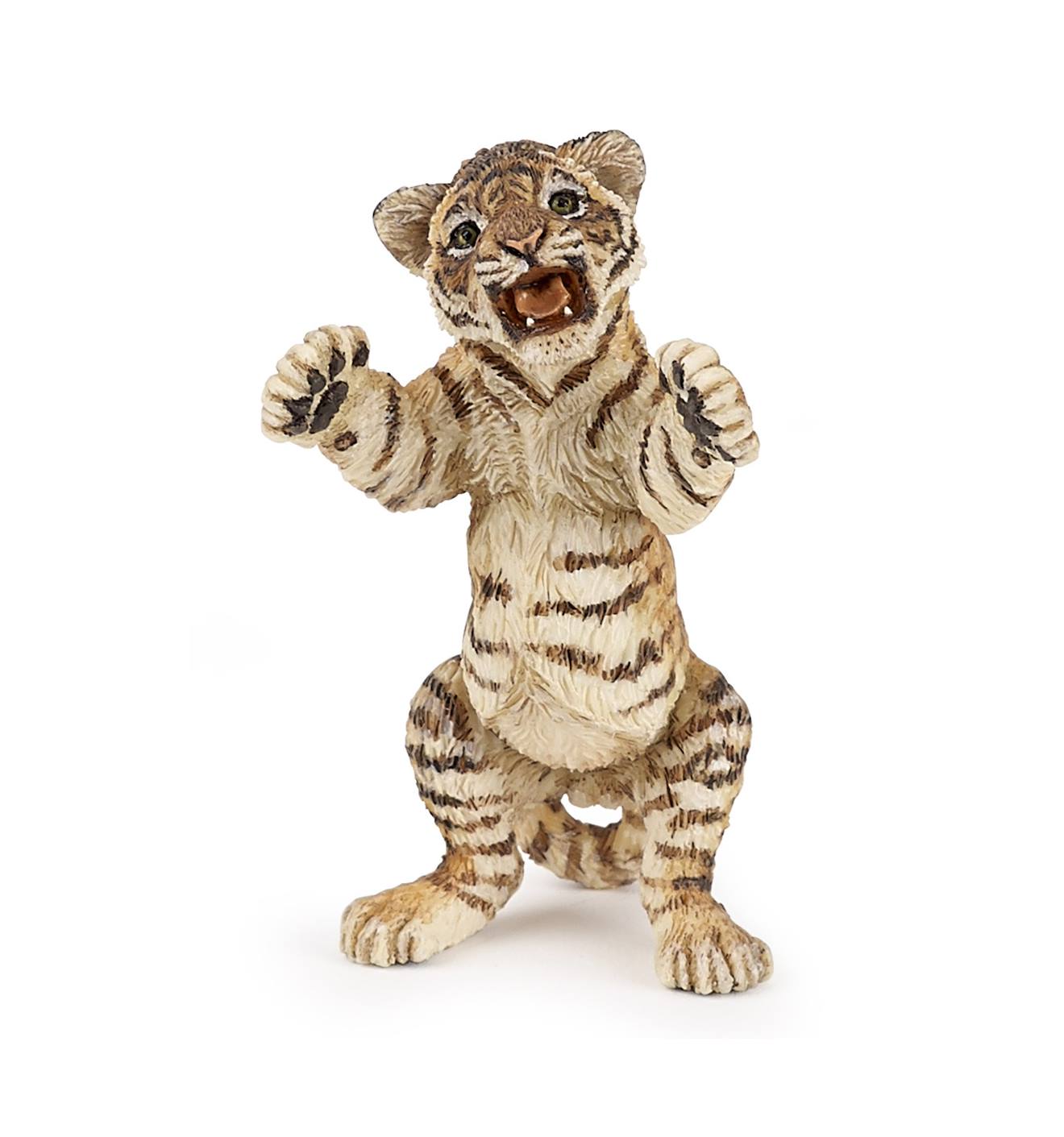 Figurine Bébé Tigre Debout Marron
