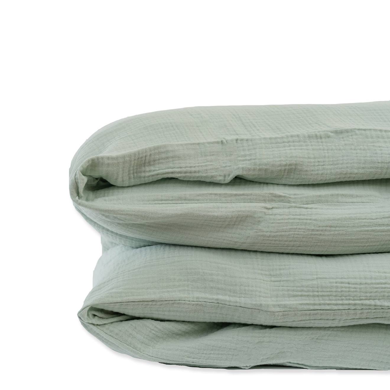 Housse De Couette En Coton Bio Vert