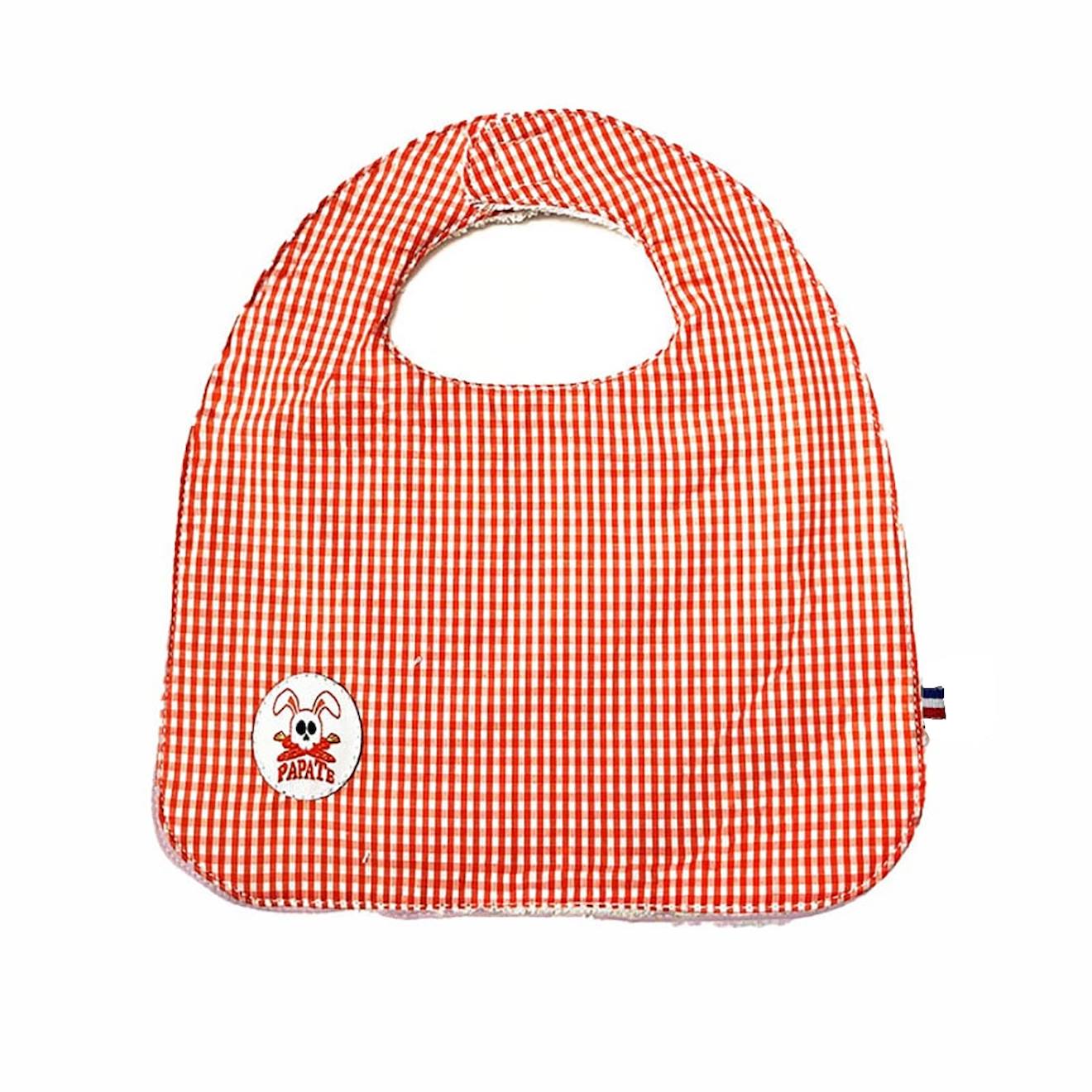 PAPATE - Bavoir En Coton Bio Orange