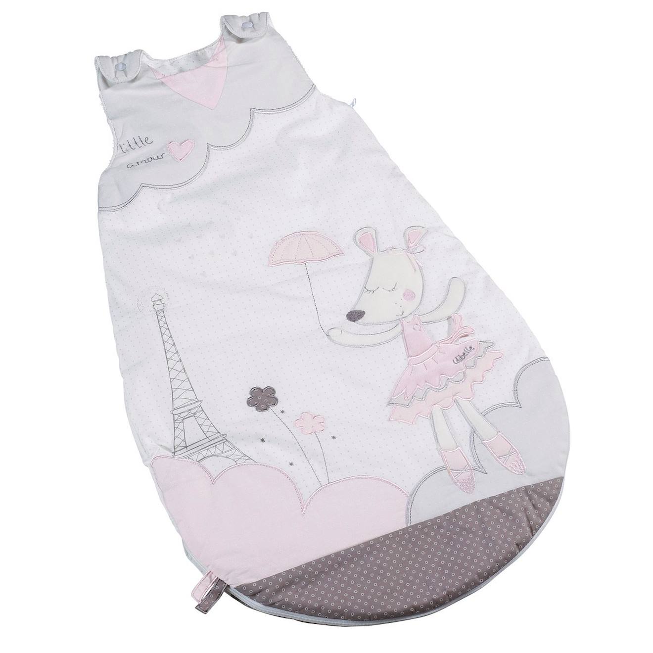 Gigoteuse Bébé En Coton Gris