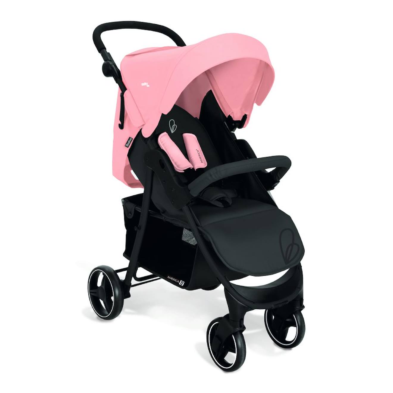 Poussete Jusqu'à 22kg Amérique 3 Rose