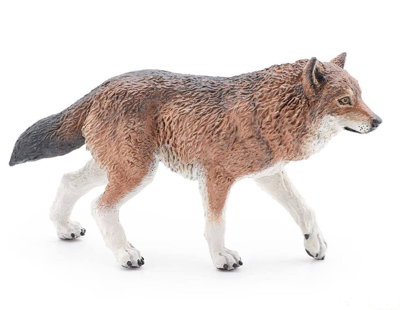 Figurine Loup Marron