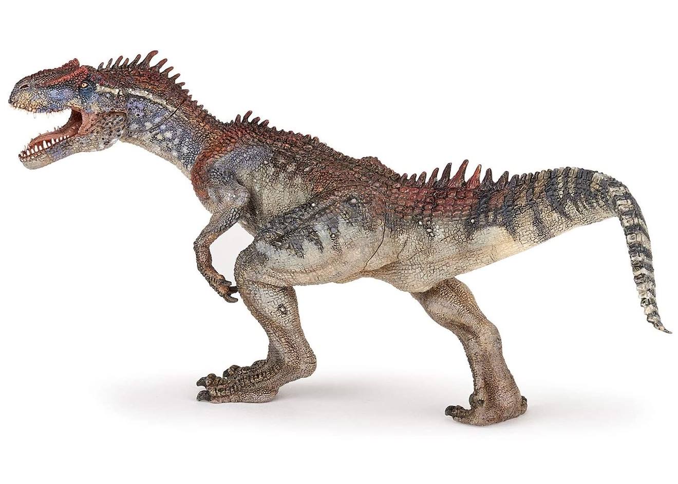 Papo - Figurine Allosaure Allosaurus Marron