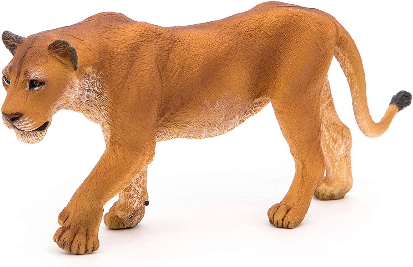 Figurine Lionne Marron